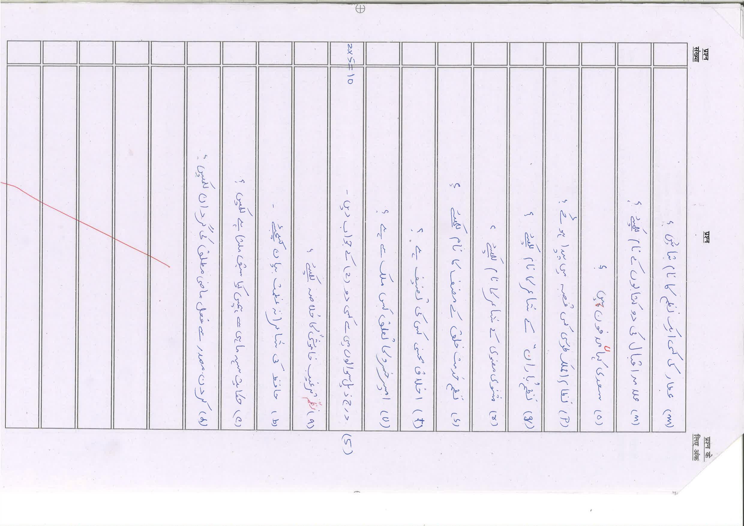 Bihar Board (BSEB) Class X: 121- PERSIAN 2025 Model Question Paper - Page 17