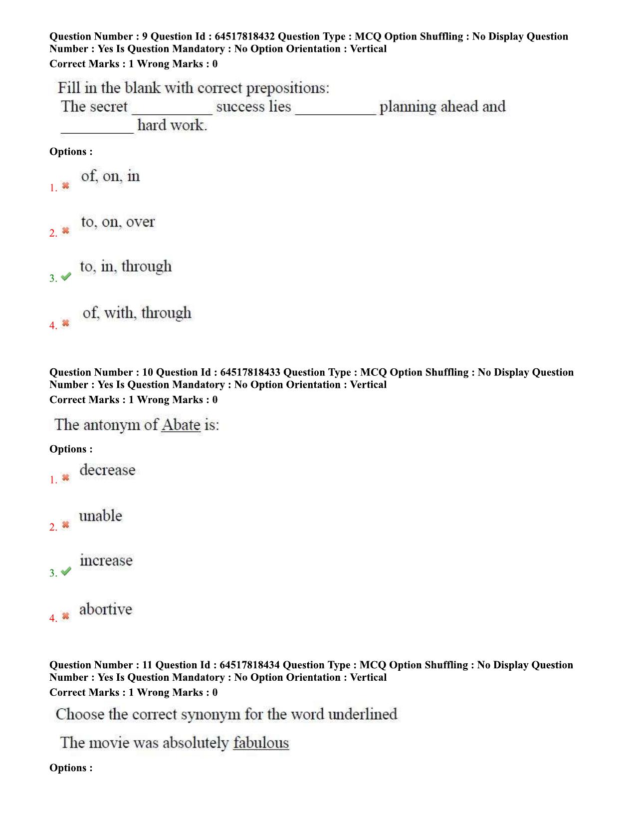 TS EDCET Question Paper 2020 - English - Page 6