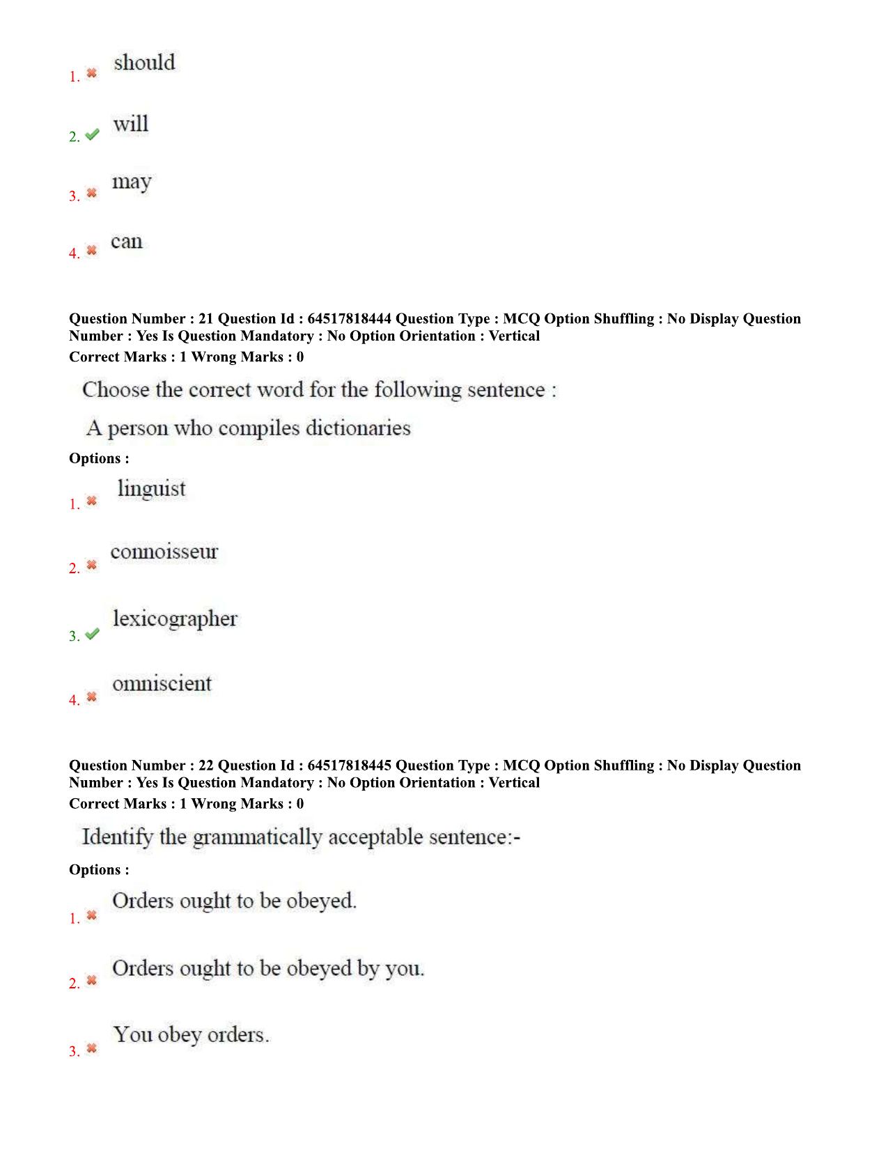 TS EDCET Question Paper 2020 - English - Page 11