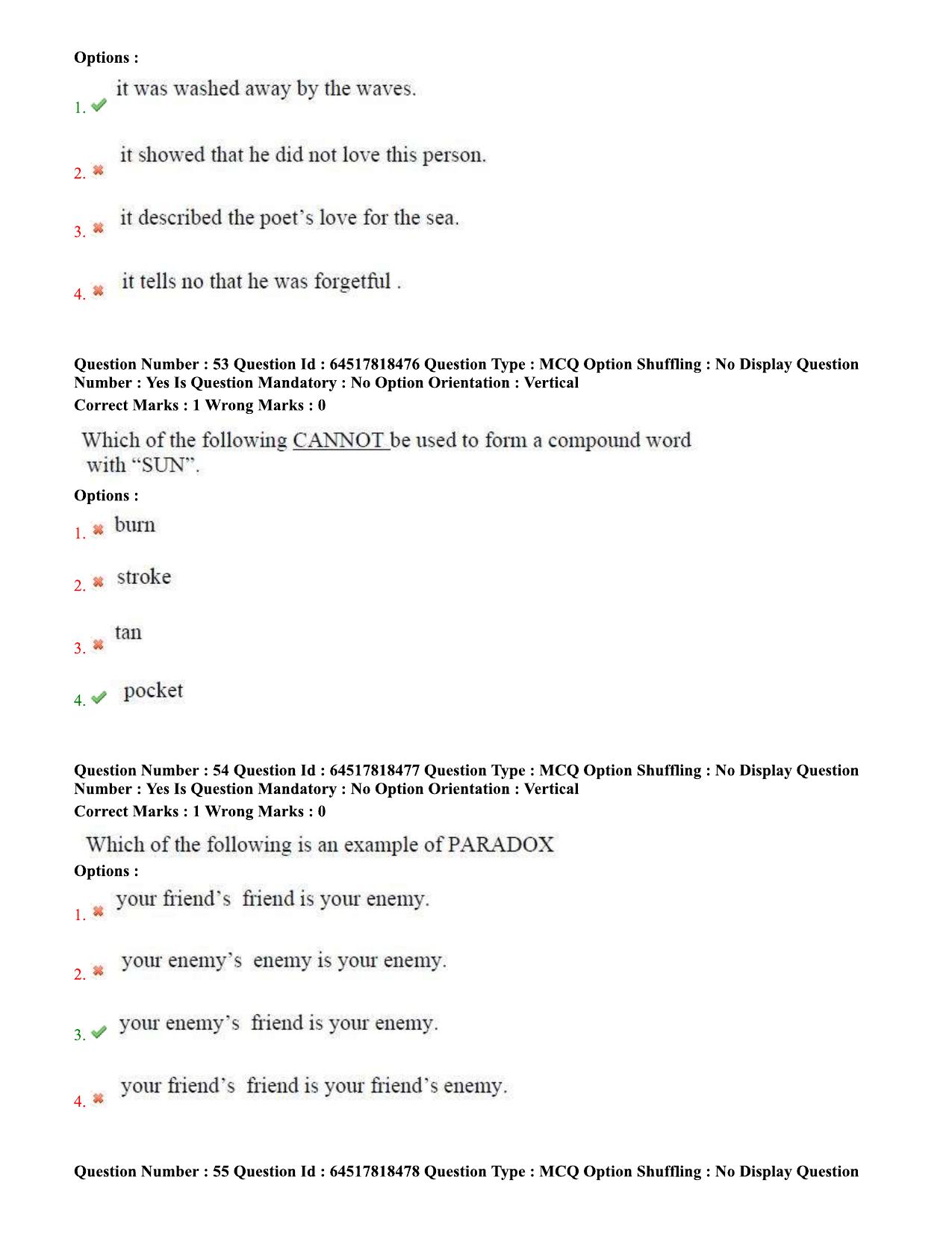 TS EDCET Question Paper 2020 - English - Page 24