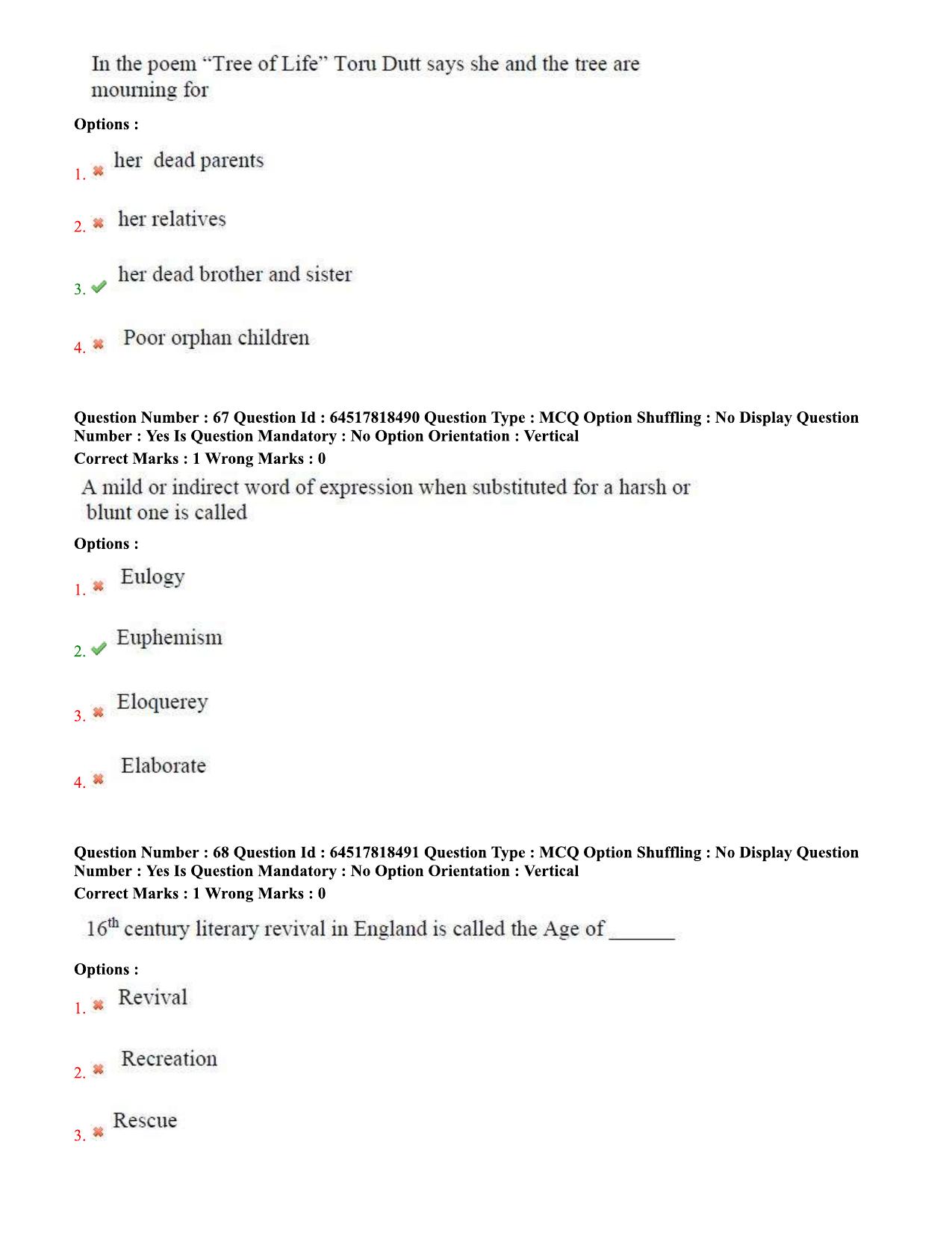 TS EDCET Question Paper 2020 - English - Page 29