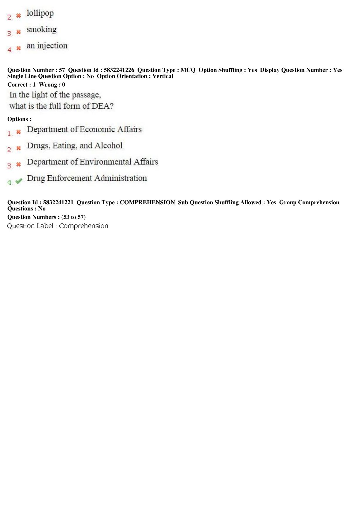 MP CPCT 20th May 2017 CPCT Question Paper Shift 2 - Page 32