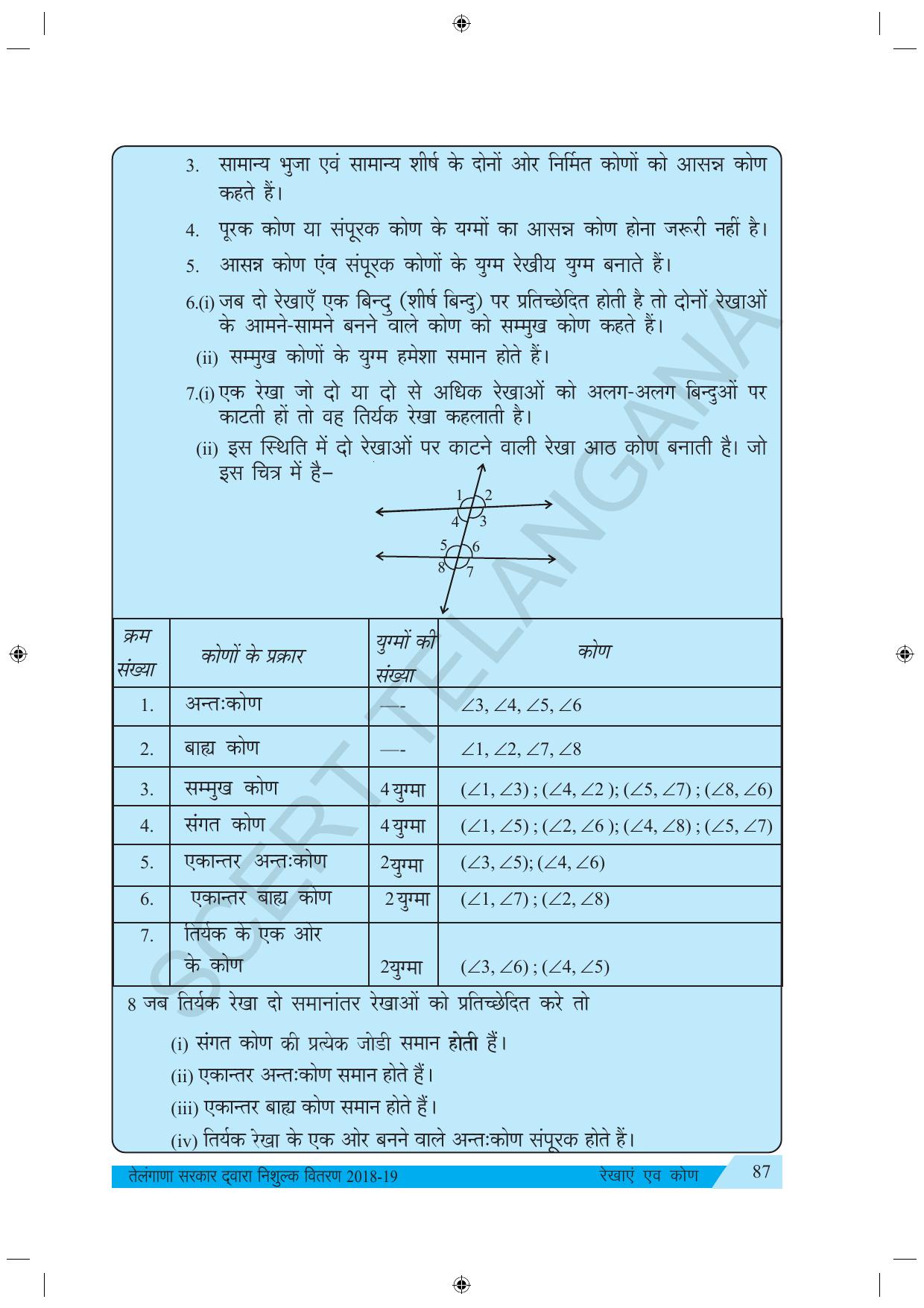 TS SCERT Class 7 Maths (Hindi Medium) Text Book - Page 95