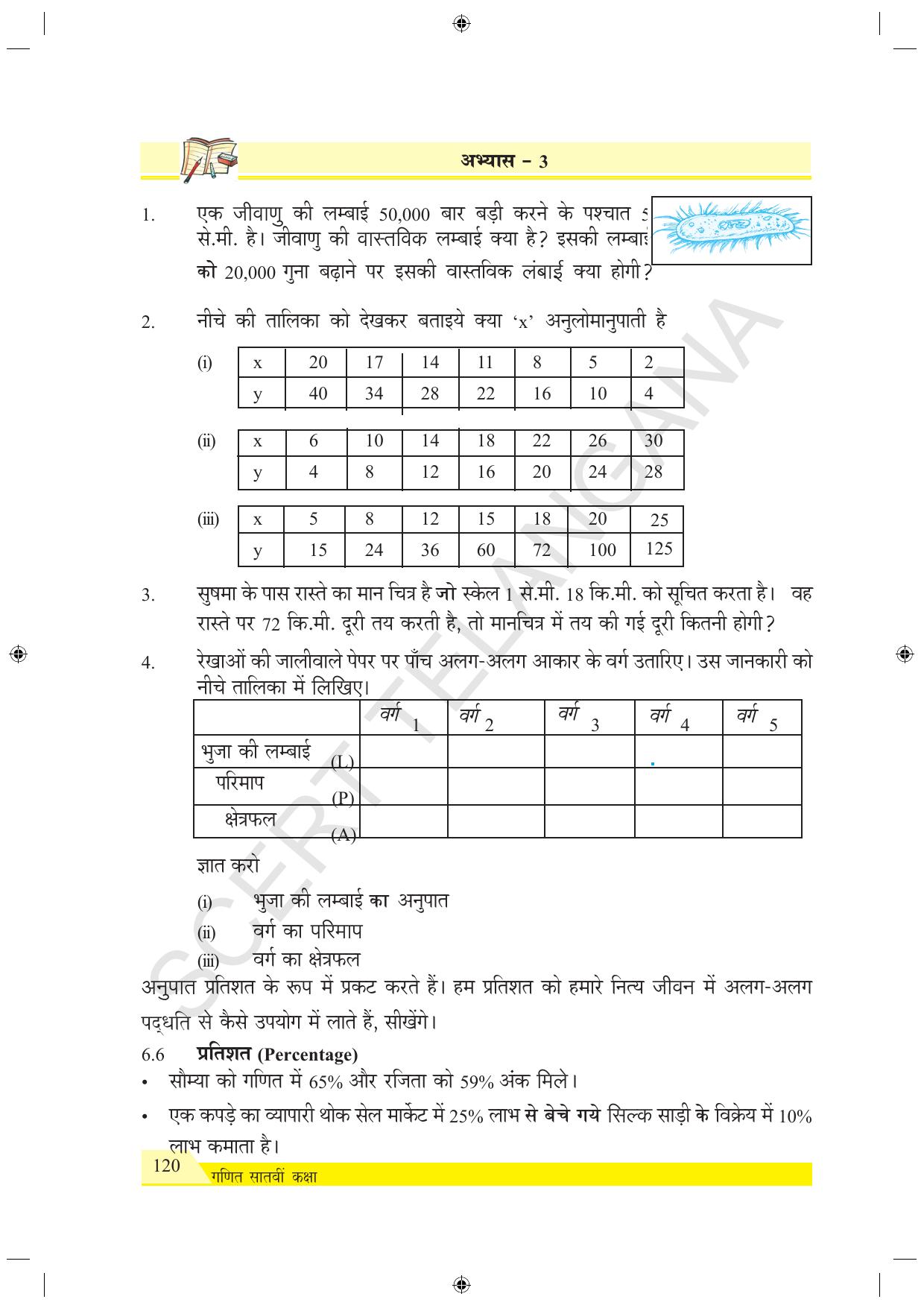 TS SCERT Class 7 Maths (Hindi Medium) Text Book - Page 128