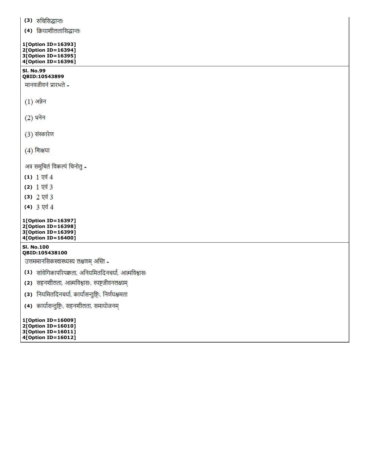 CUET (PG) 2022: PGQP-09 Shiksha Shastri B.Ed (06-09-2022) Question Paper - Page 26
