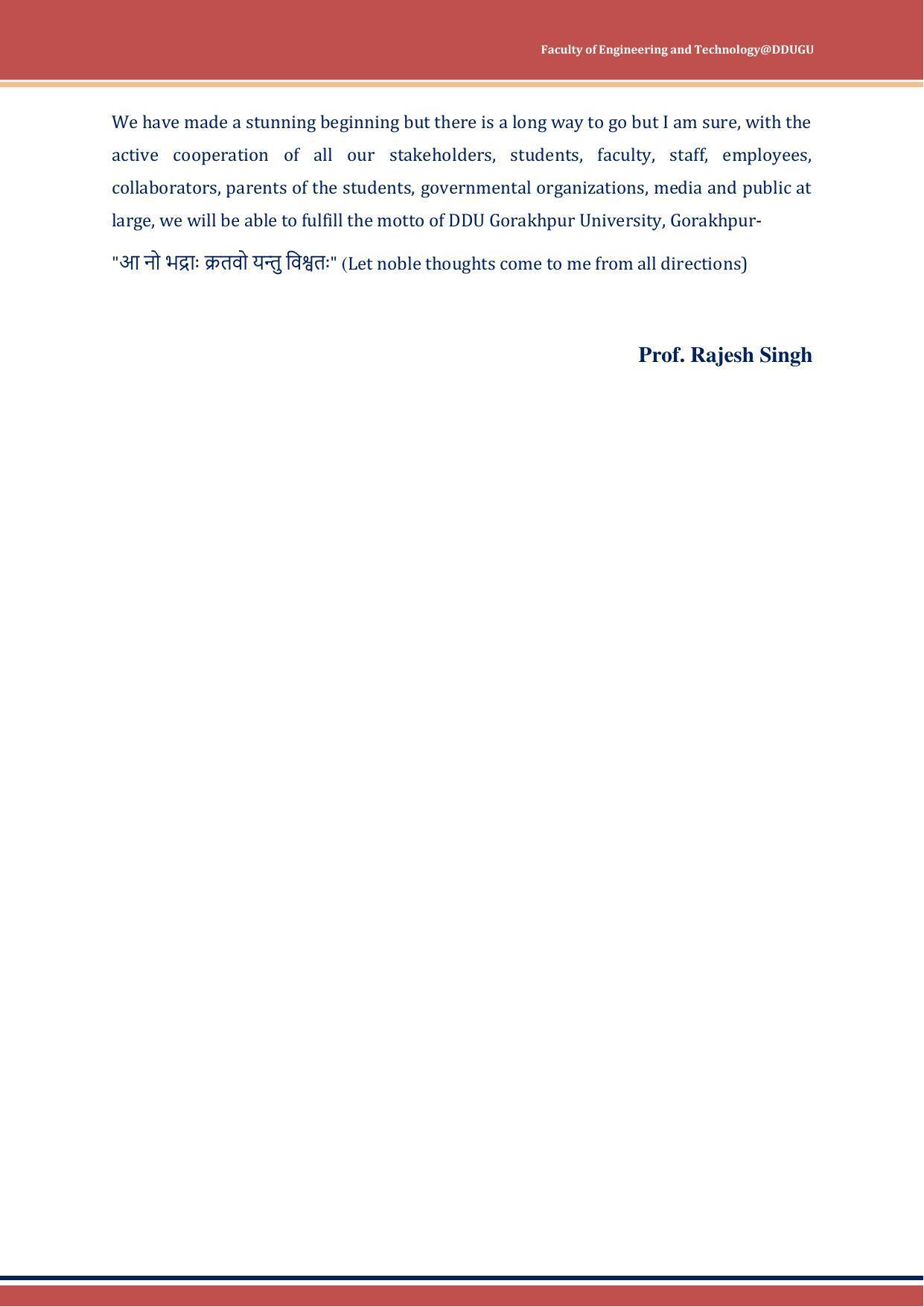 Deen Dayal Upadhyay Gorakhpur University, Gorakhpur B.Tech. Admission 2022-23 - Page 4
