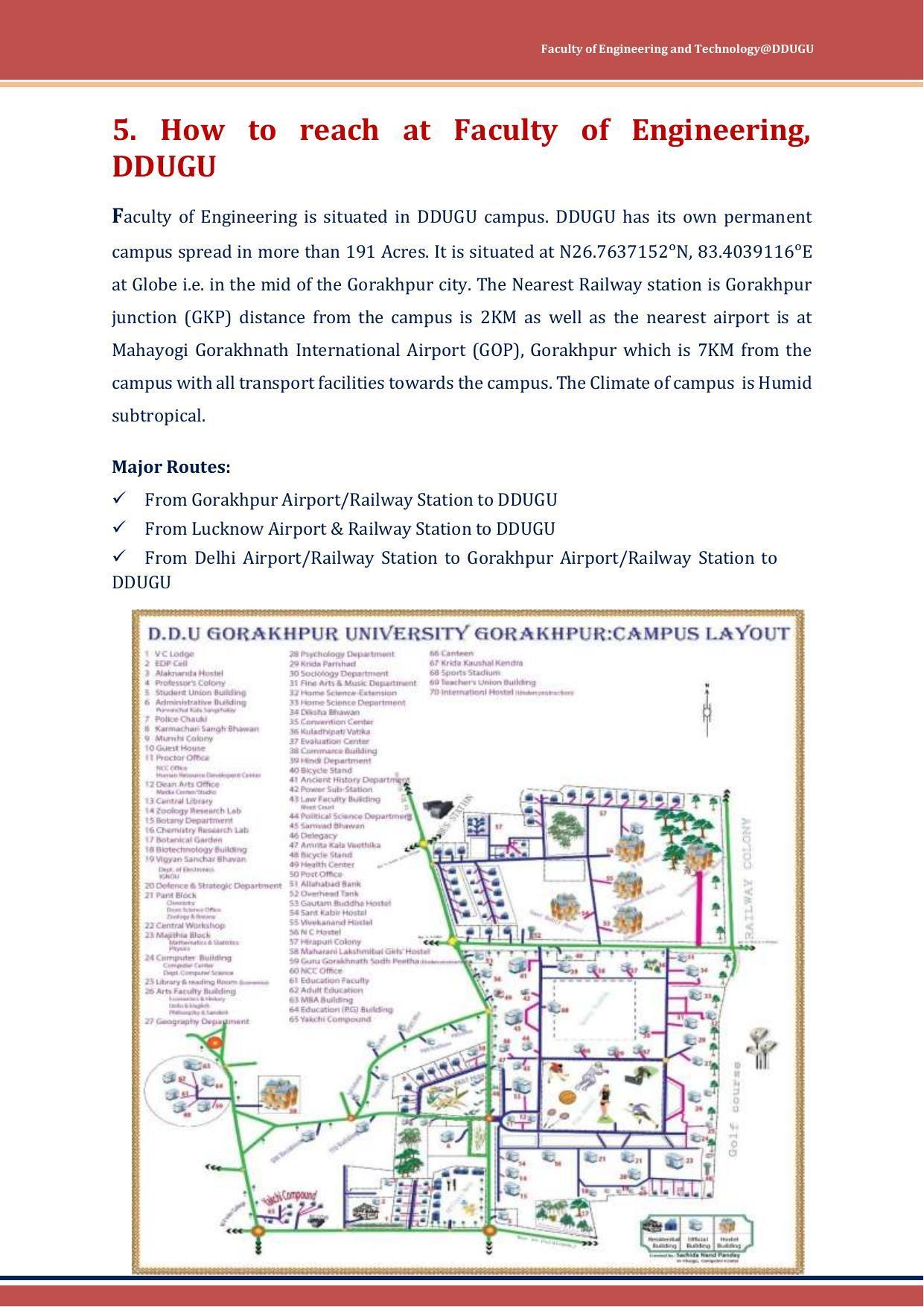 Deen Dayal Upadhyay Gorakhpur University, Gorakhpur B.Tech. Admission 2022-23 - Page 26