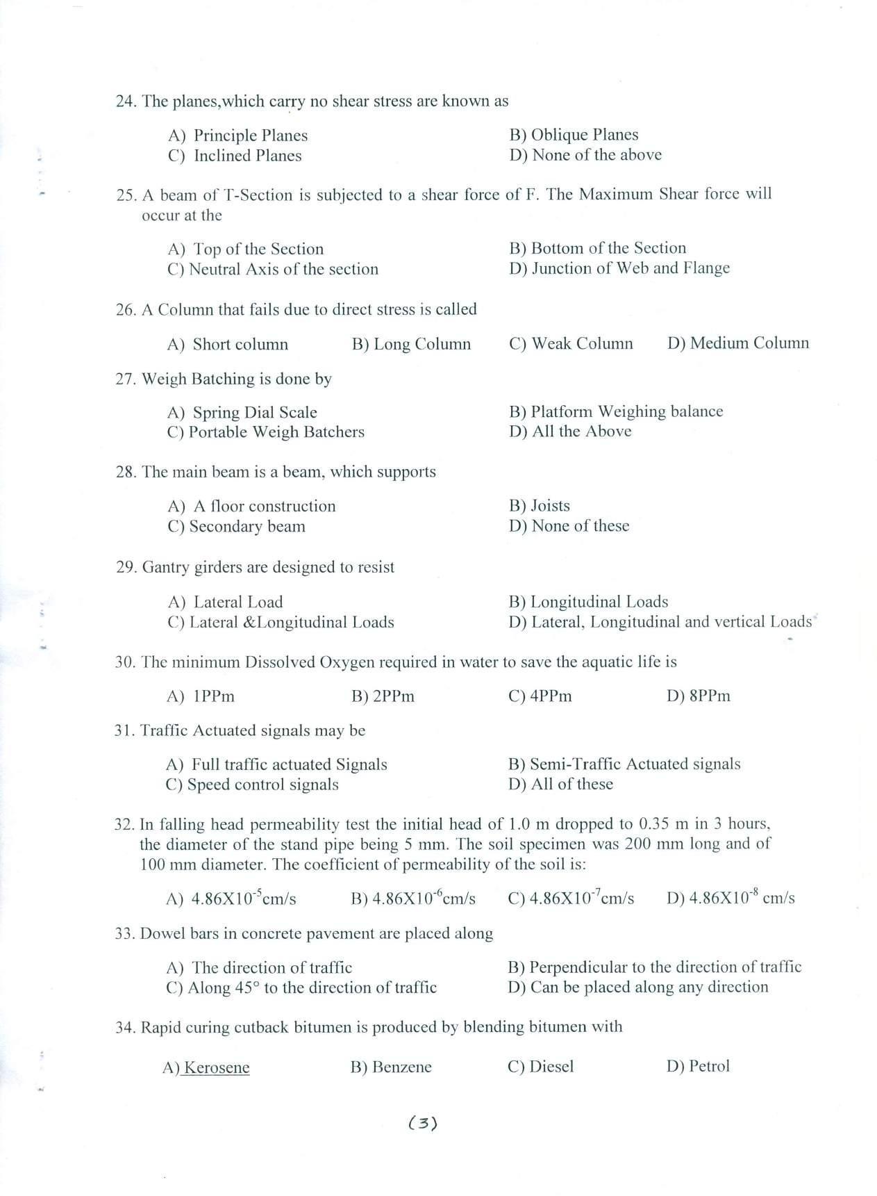 PU MPET Civil Engineering Construction Technology Management 2015 Question Paper - Page 4