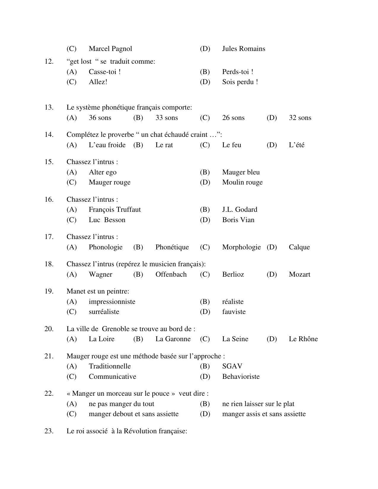 PU MPET English 2019 Question Papers - Page 7
