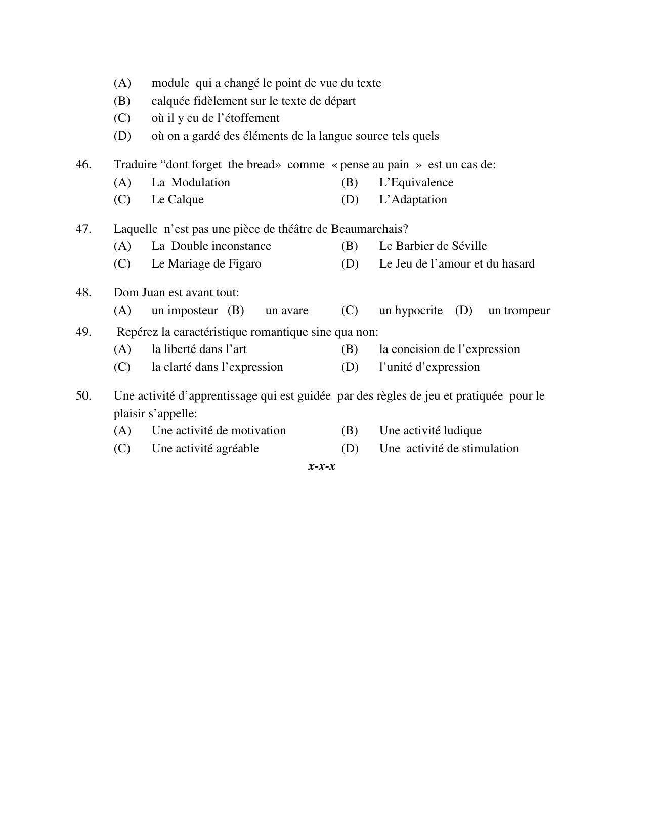 PU MPET English 2019 Question Papers - Page 10