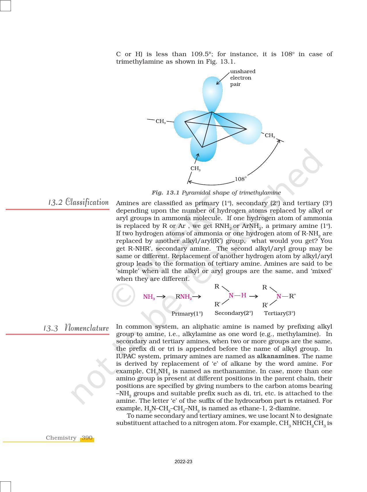 NCERT Book for Class 12 Chemistry Chapter 13 Amines - Page 2