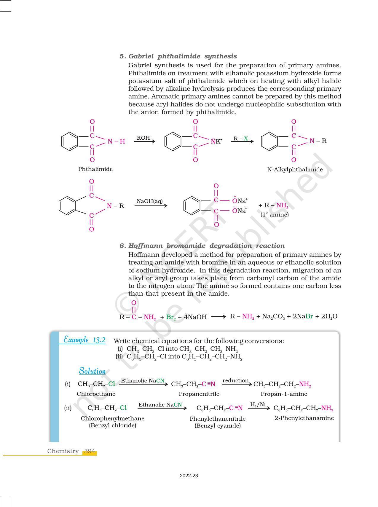 NCERT Book for Class 12 Chemistry Chapter 13 Amines - Page 6