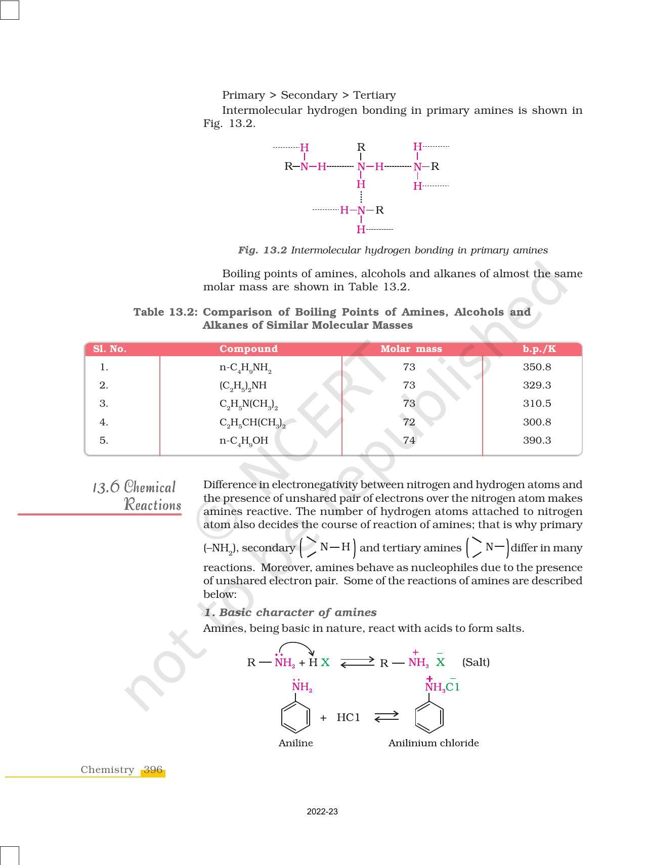 NCERT Book for Class 12 Chemistry Chapter 13 Amines - Page 8