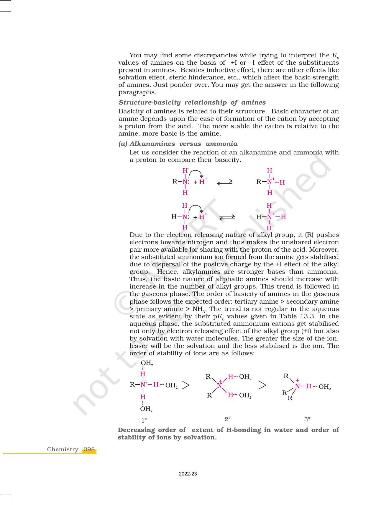 NCERT Book for Class 12 Chemistry Chapter 13 Amines - Page 10