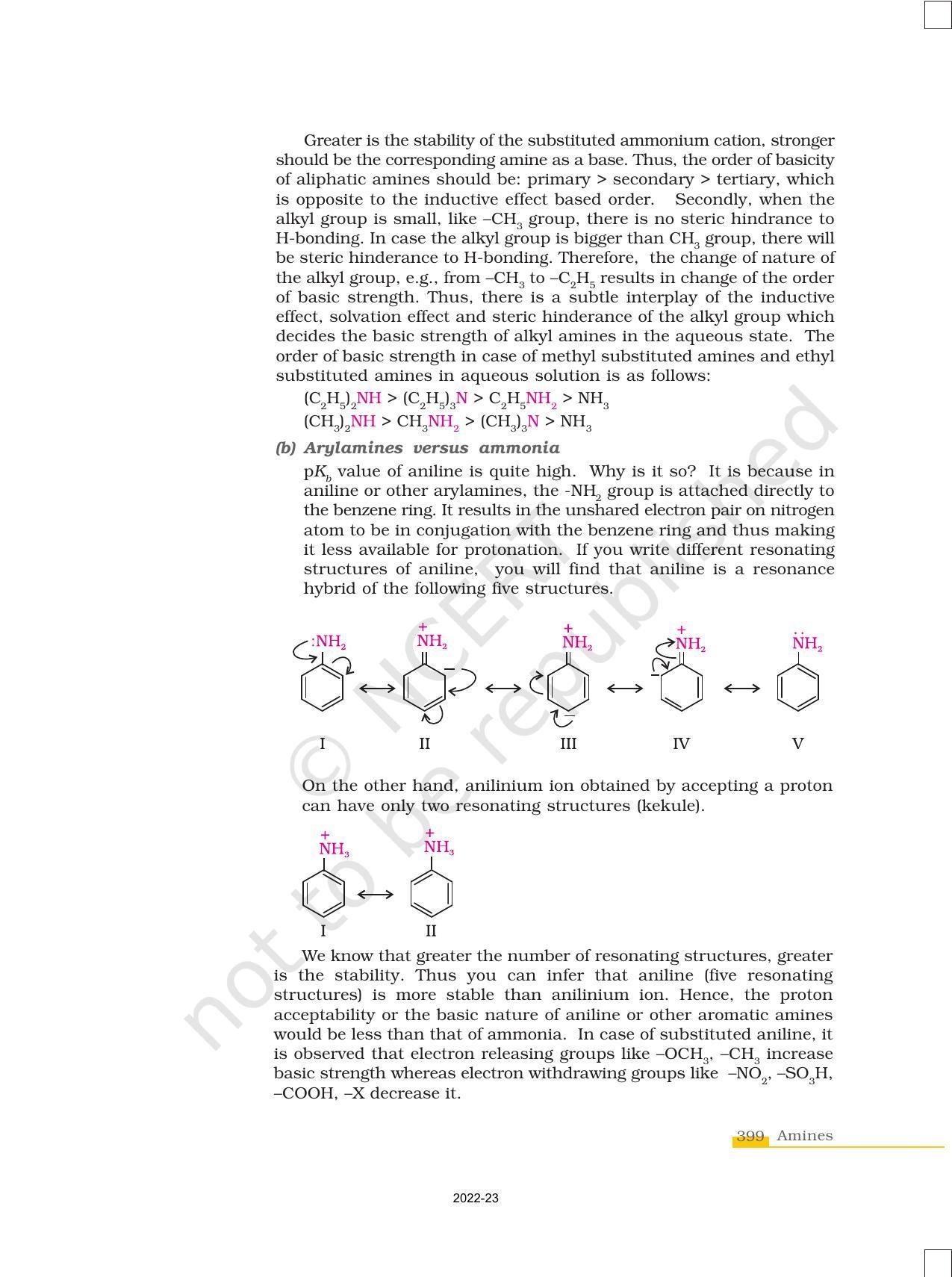 NCERT Book for Class 12 Chemistry Chapter 13 Amines - Page 11