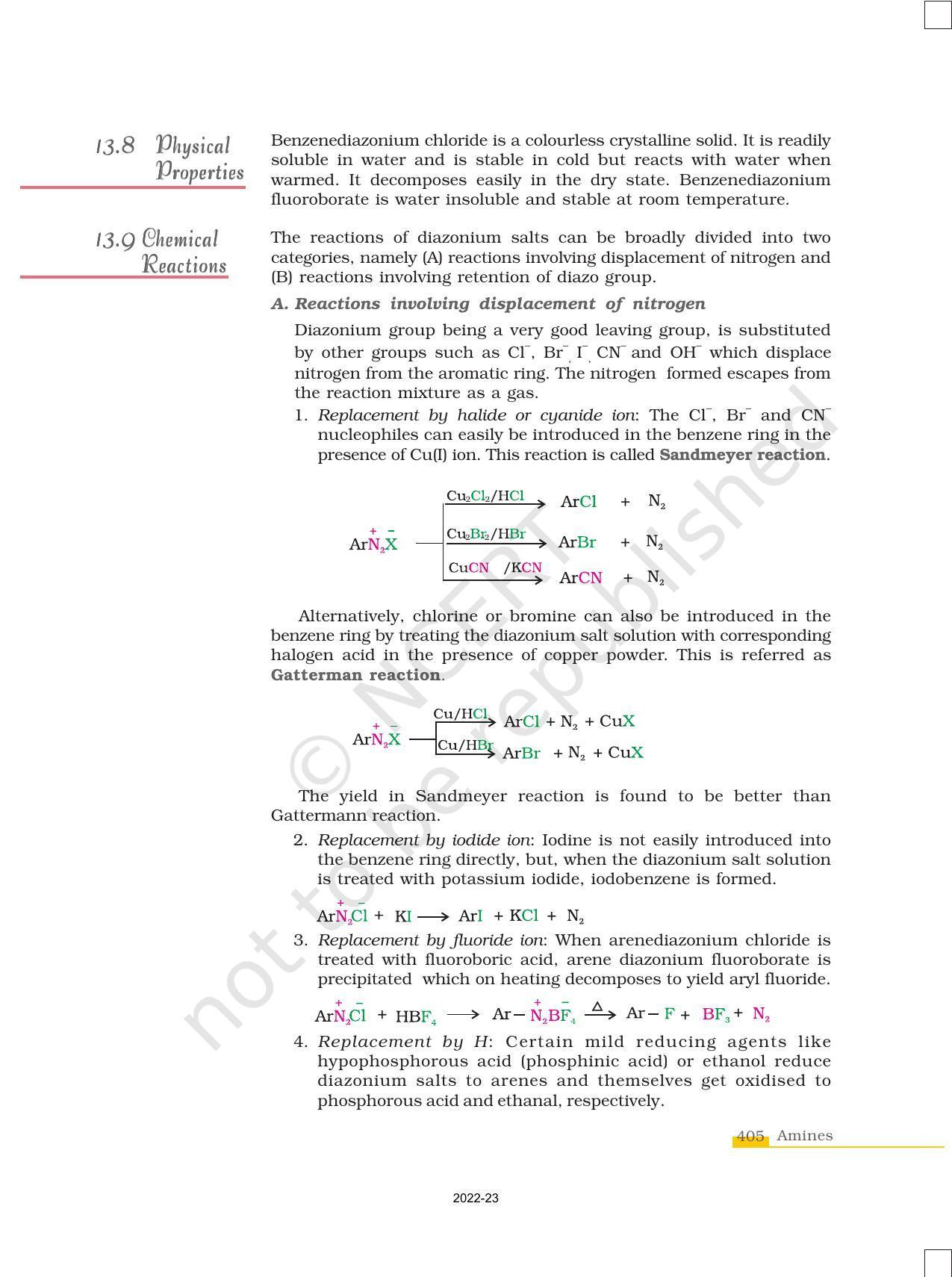 NCERT Book for Class 12 Chemistry Chapter 13 Amines - Page 17