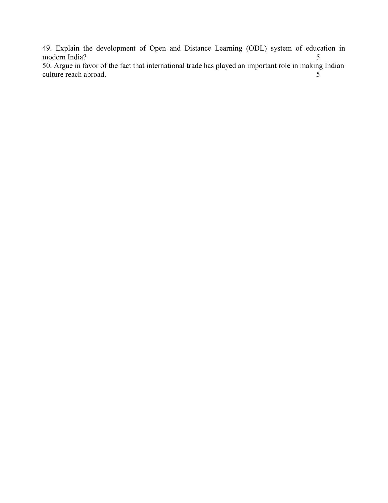 NIOS Class 10 Indian Culture & Heritage (223) Sample Paper - Page 9