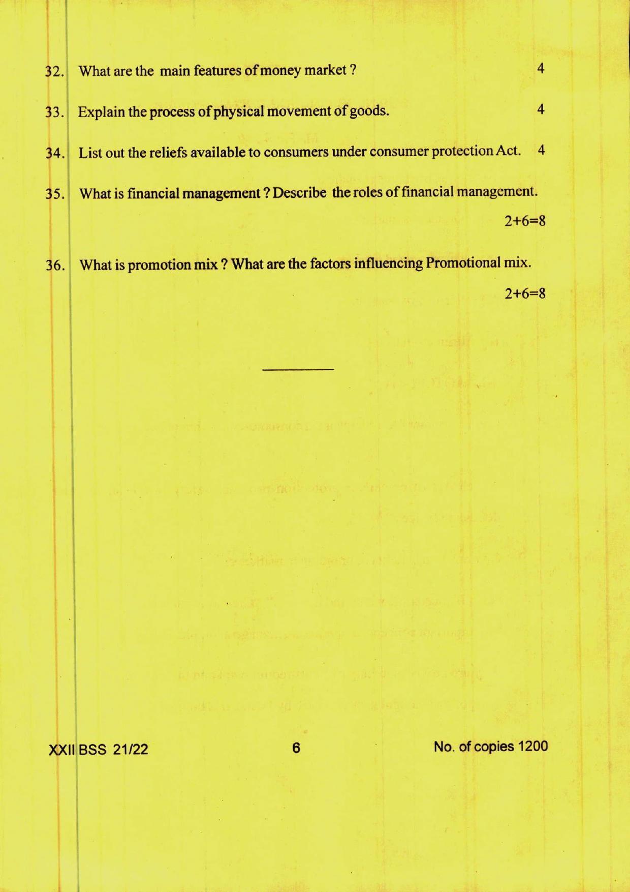 COHSEM 12th Question Papers 2022 Business Studies - Page 6