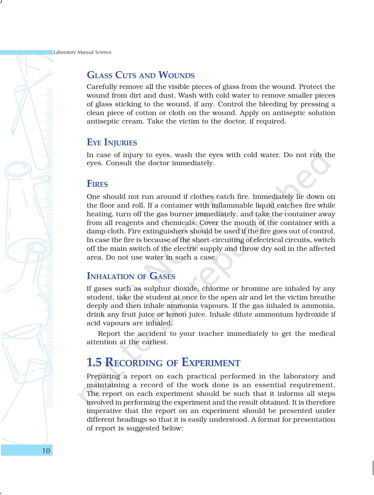 NCERT Laboratory Manuals for Class X Science - Introduction - Page 10