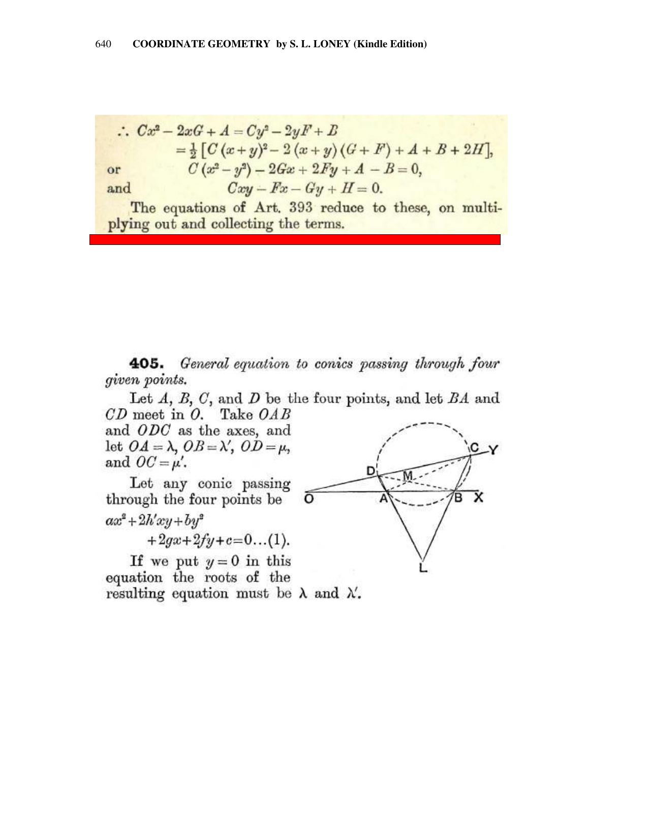 Chapter 16: The General Conic - SL Loney Solutions: The Elements of Coordinate Geometry - Page 50