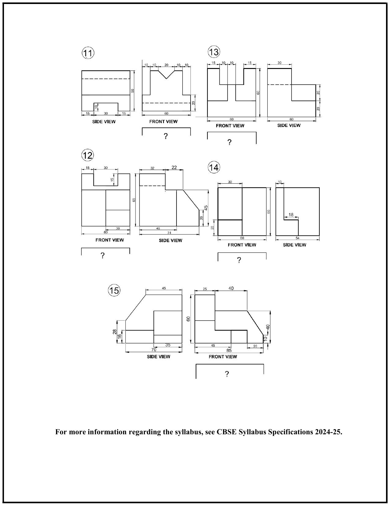 Edudel Class 12 Engineering Graphics (English Medium) Syllabus 2025 - Page 5