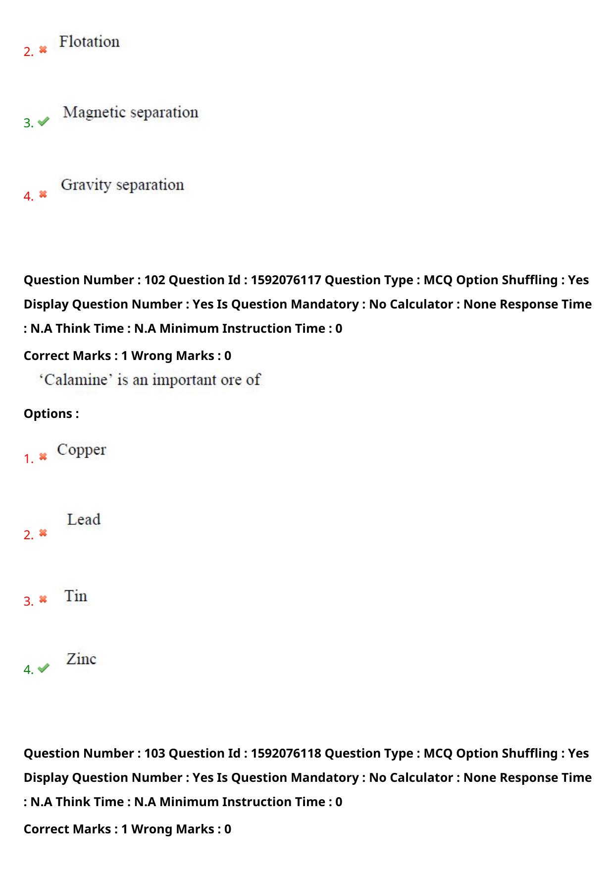 TS ECET 2023 Metallurgy Engineering Question Paper - Page 70