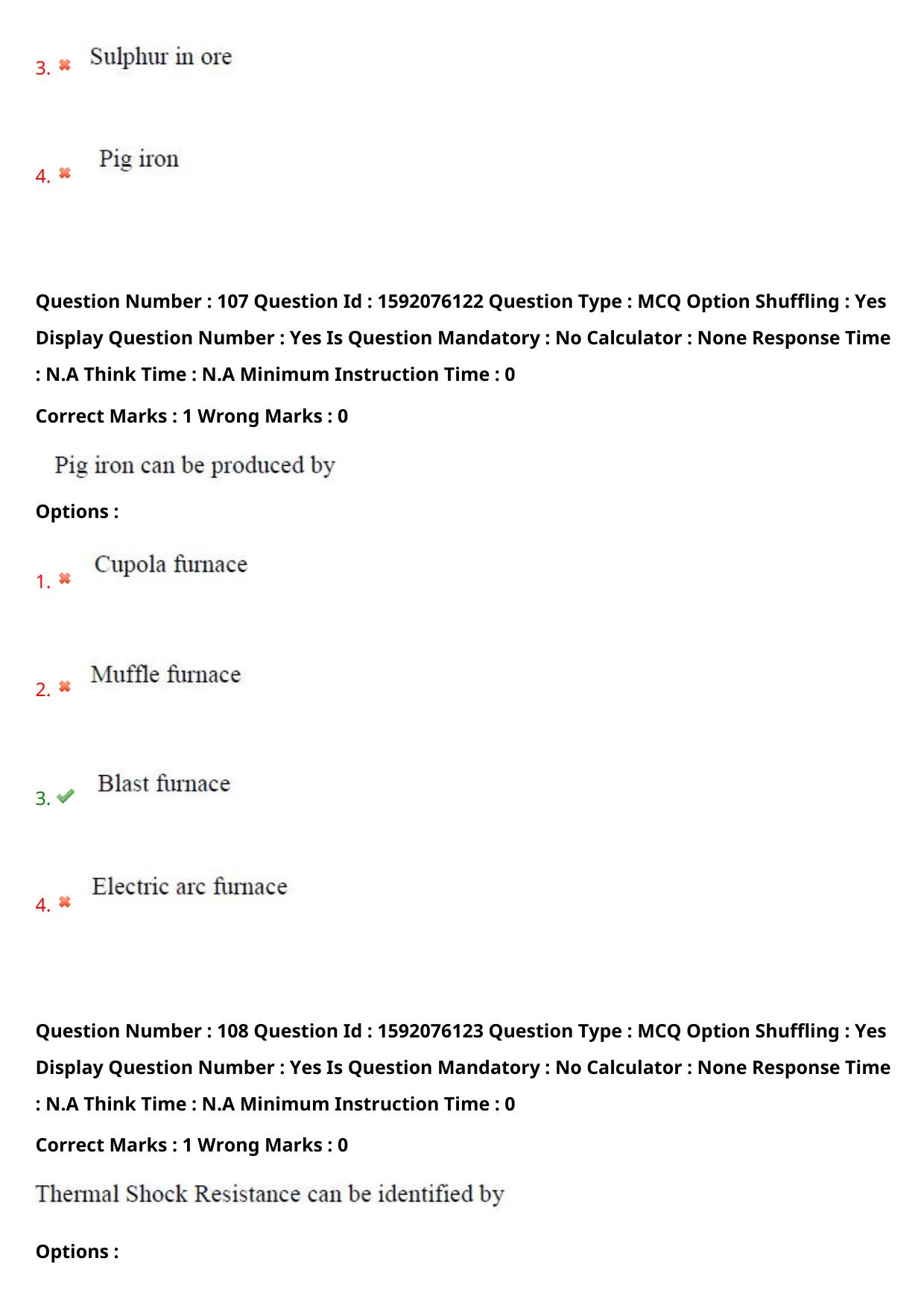 TS ECET 2023 Metallurgy Engineering Question Paper - Page 73