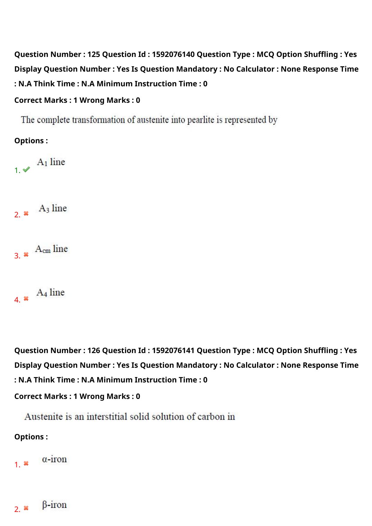 TS ECET 2023 Metallurgy Engineering Question Paper - Page 84