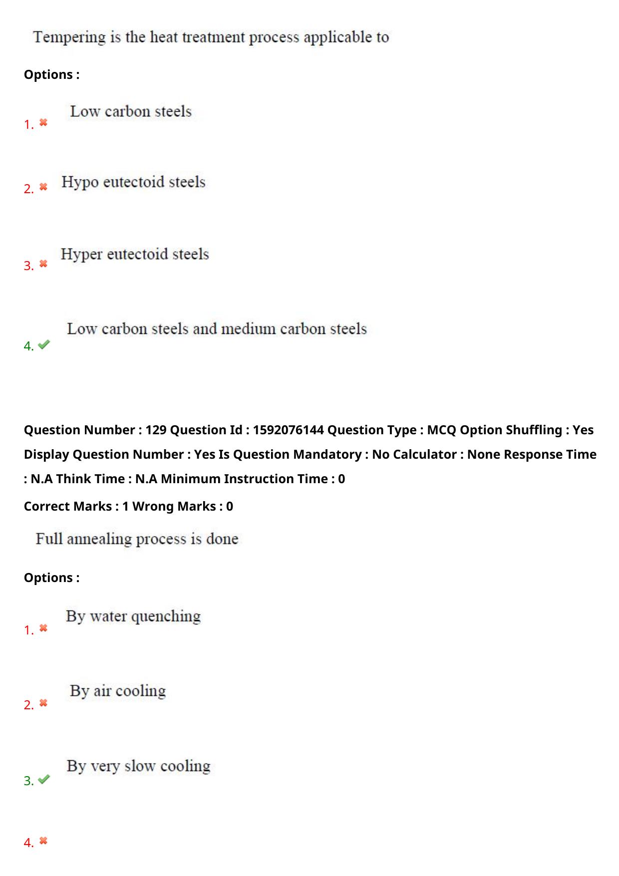 TS ECET 2023 Metallurgy Engineering Question Paper - Page 86