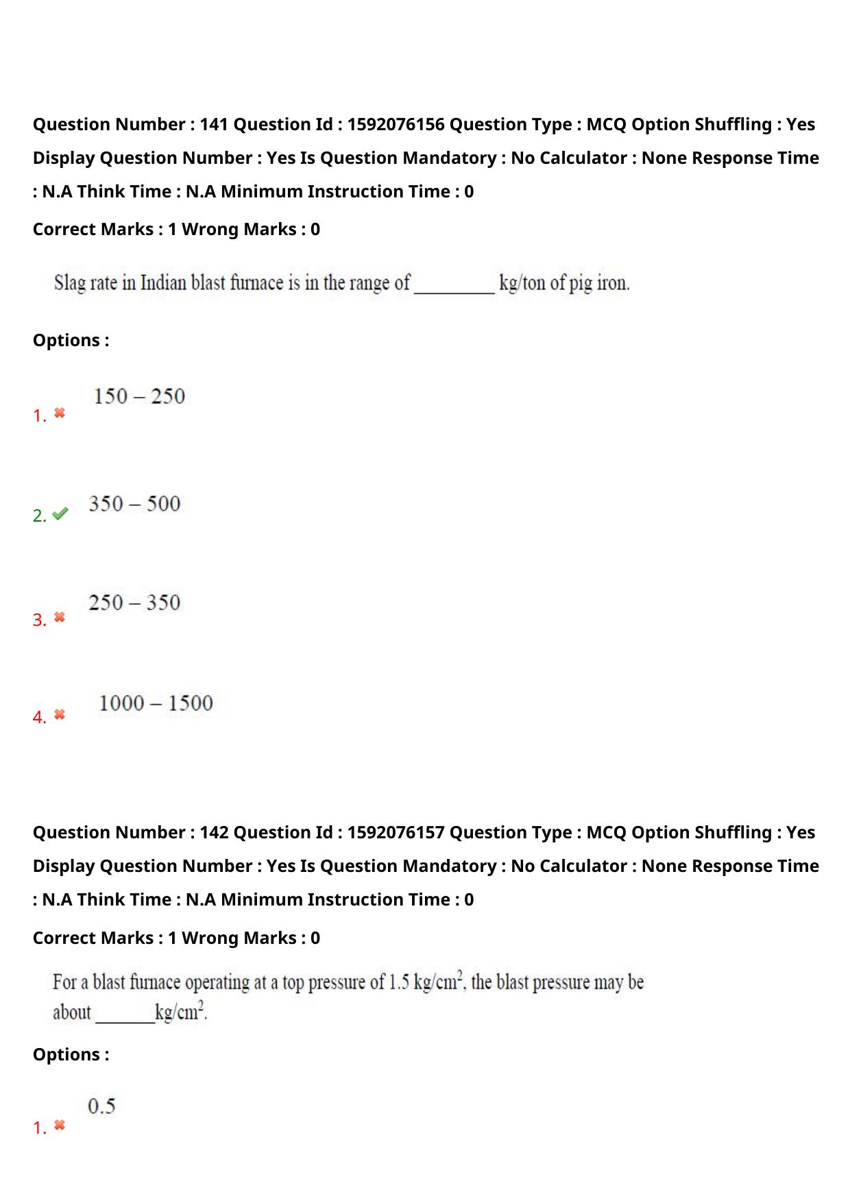 TS ECET 2023 Metallurgy Engineering Question Paper - Page 94