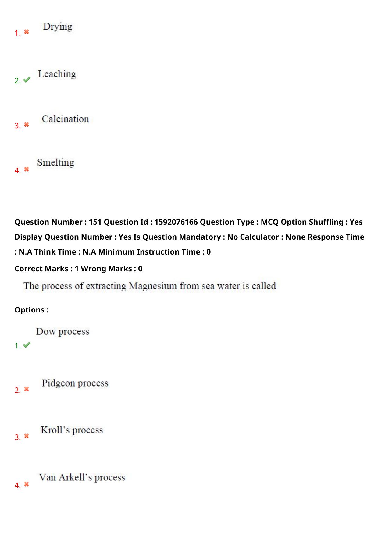TS ECET 2023 Metallurgy Engineering Question Paper - Page 100