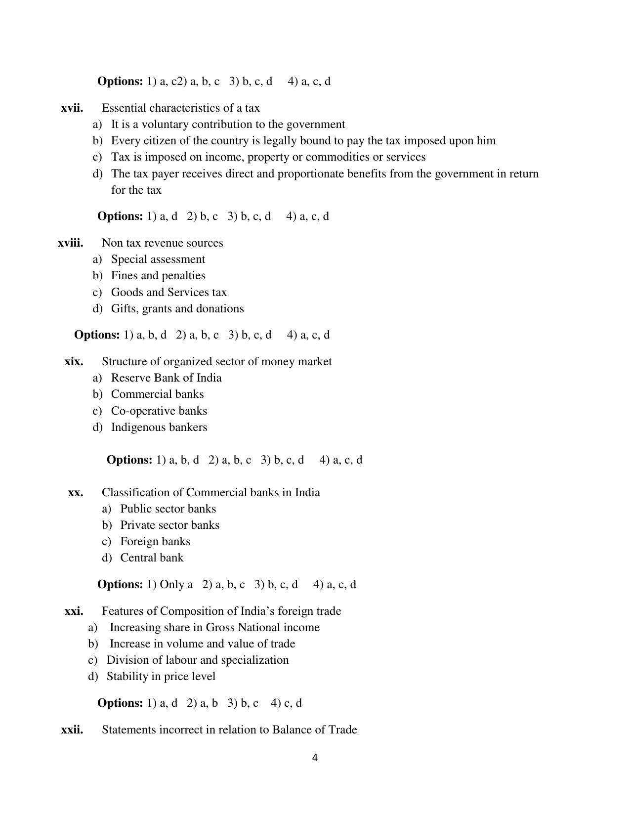 Maharashtra Board Class 12 Economics Sample Papers - Page 5