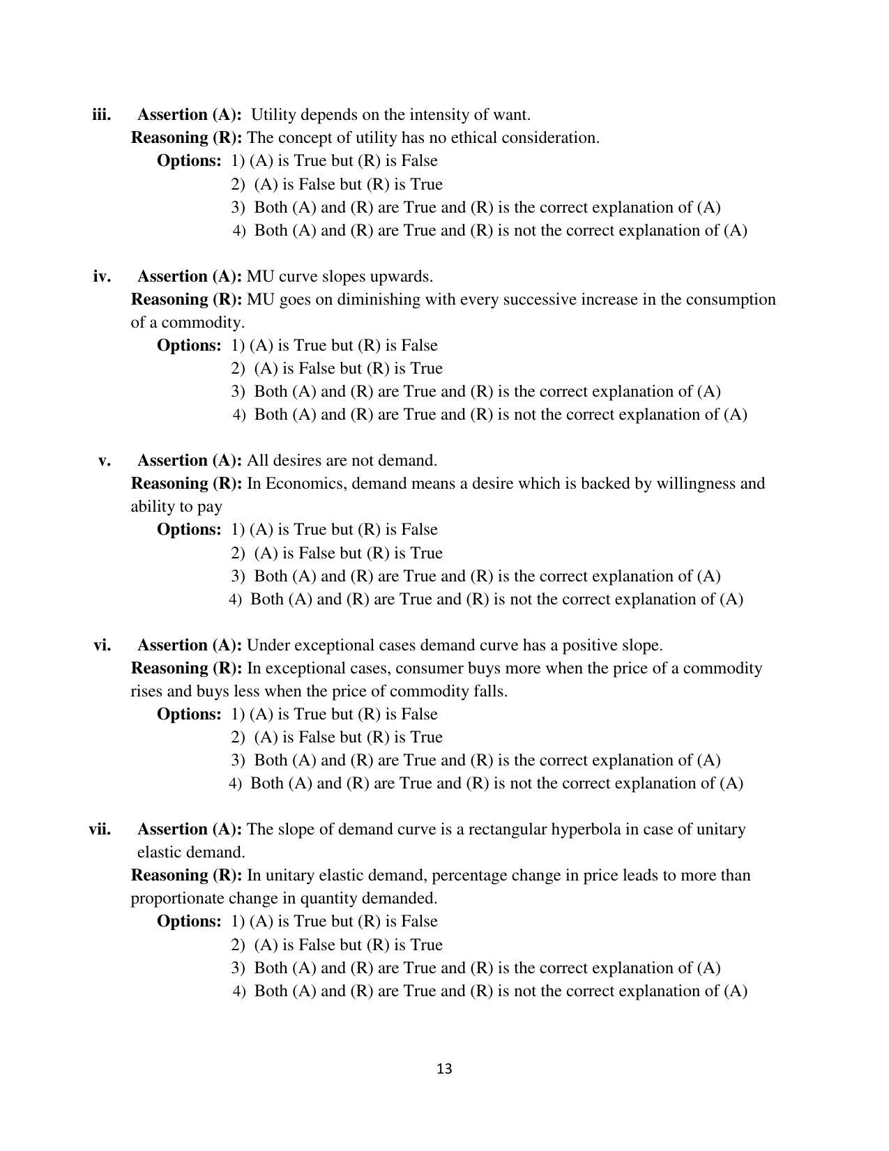 Maharashtra Board Class 12 Economics Sample Papers - Page 14