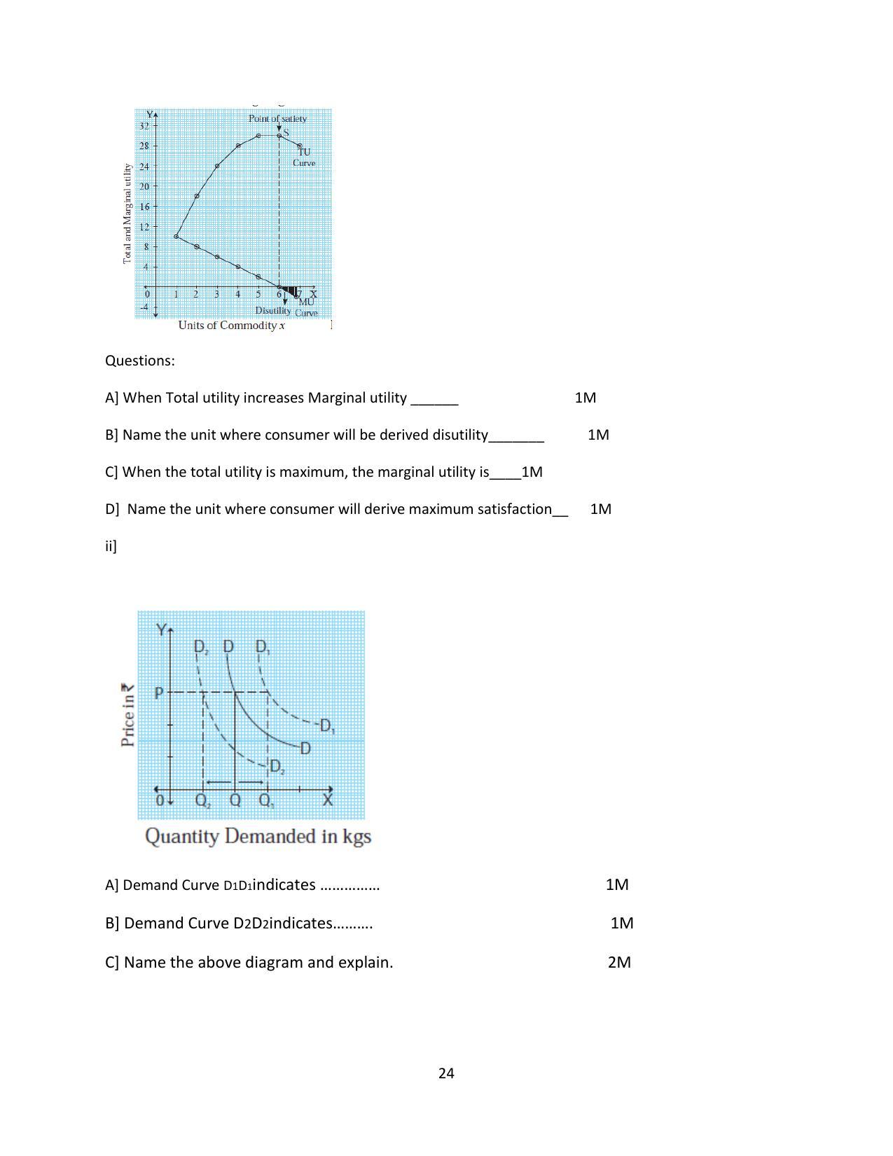Maharashtra Board Class 12 Economics Sample Papers - Page 25