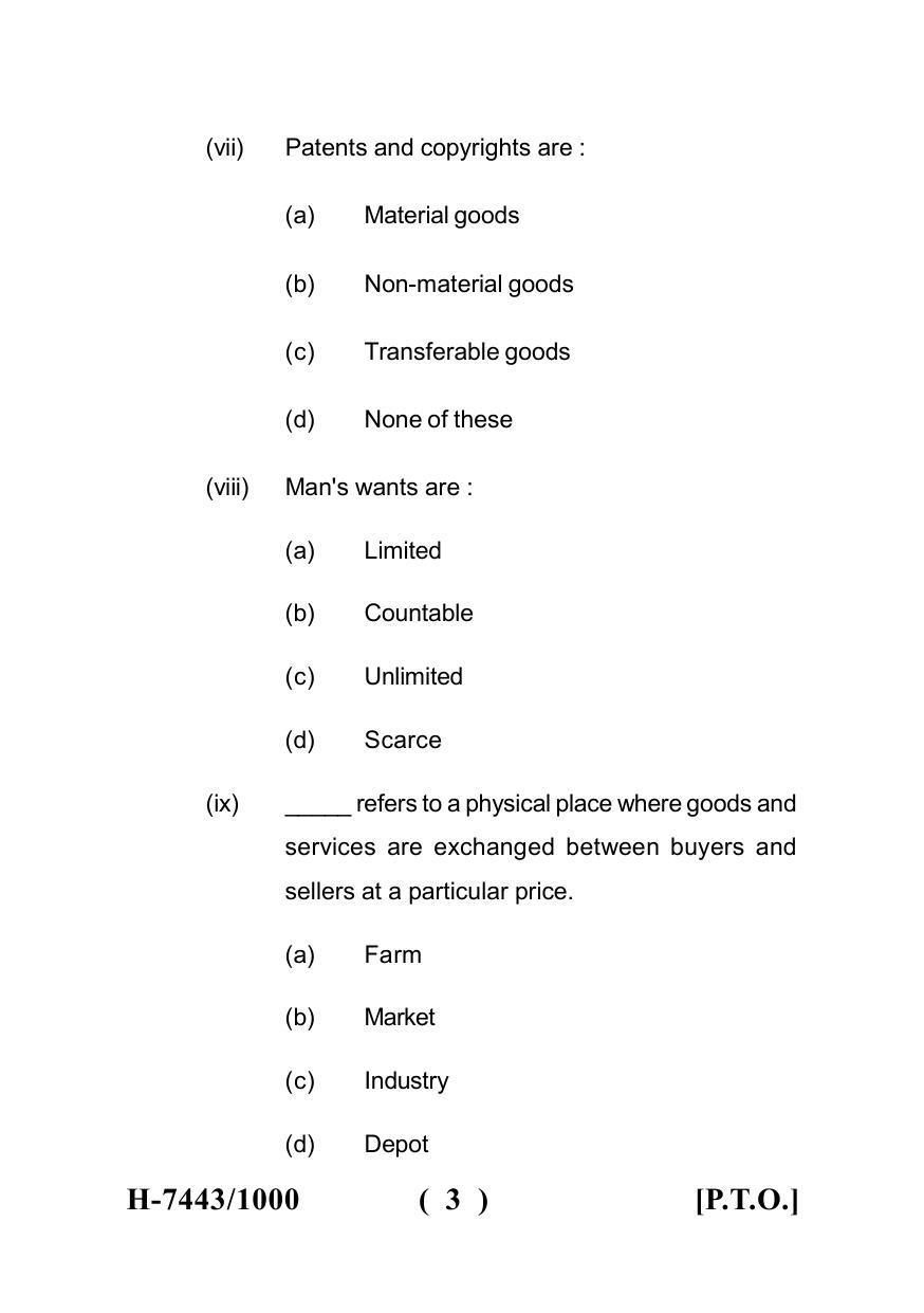 Sarguja University Question Paper July-2022 : M.Sc. In Farm-Forestry (Fourth sem.)Farm Forestry And Farm Business Management Paper 1 - Page 3