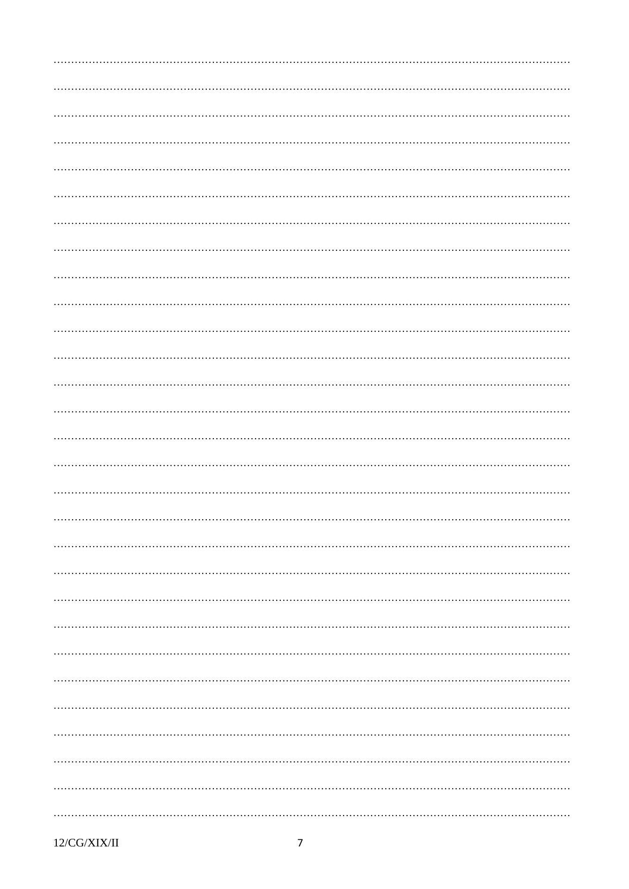 FTII JET Three Year Post Graduate Diploma in Cinematography (Film Wing) 2019 Question Paper - Page 7
