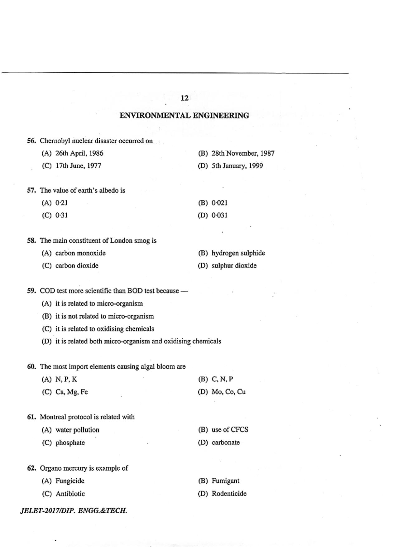 WBJEE  JELET 2017 ( Engg. & Tech. ) - Page 12