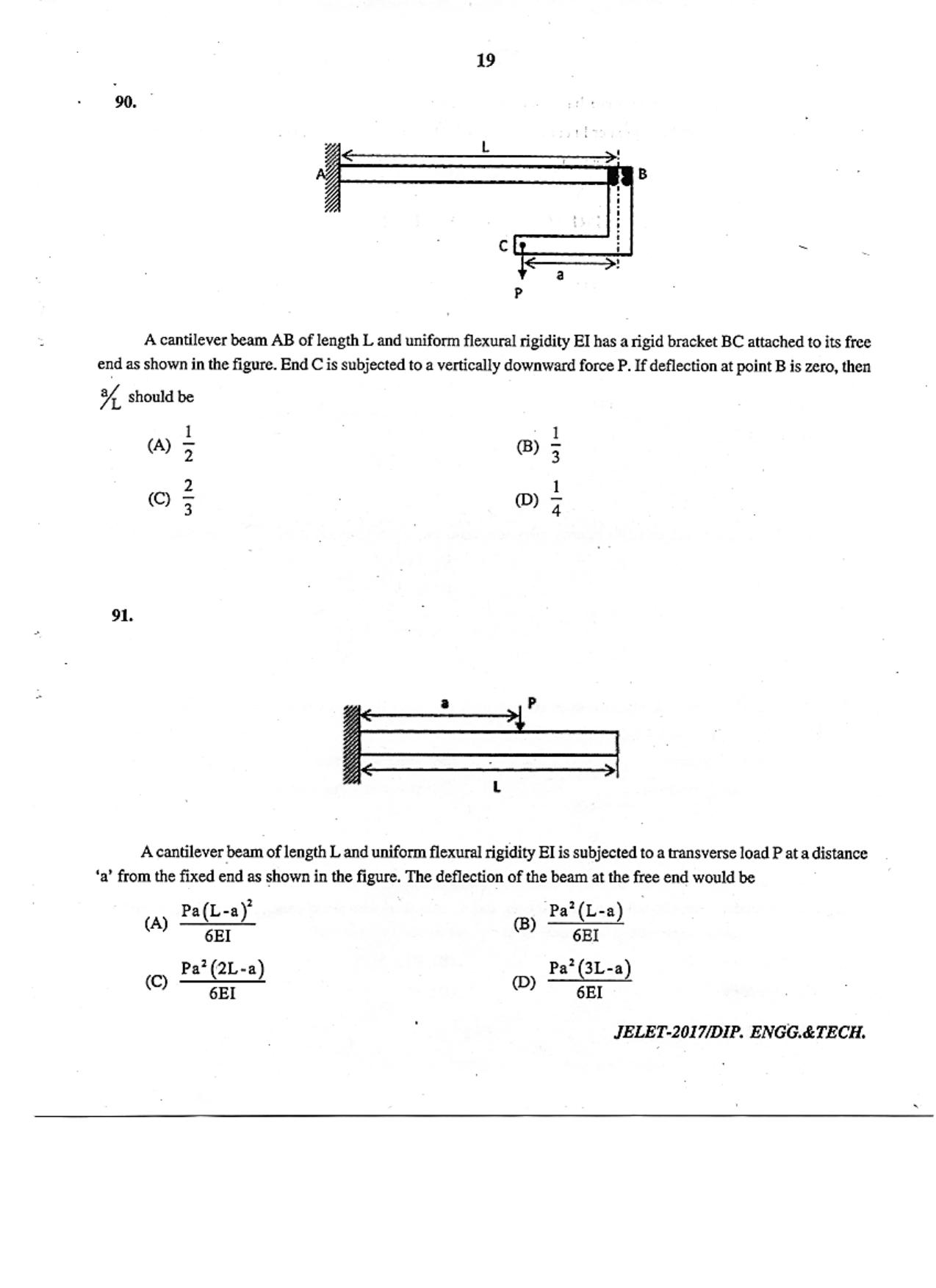 WBJEE  JELET 2017 ( Engg. & Tech. ) - Page 19