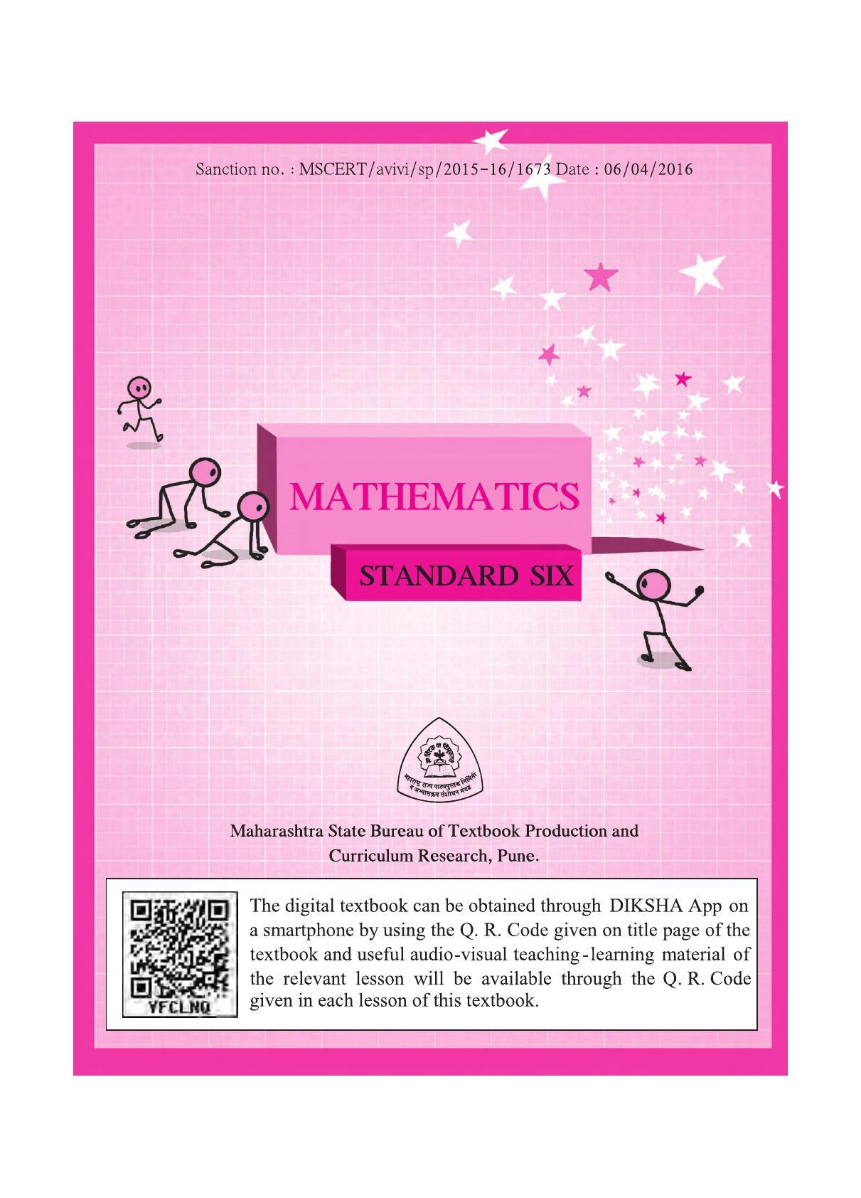 Maharashtra Board Class 6 Maths Textbook - Page 3
