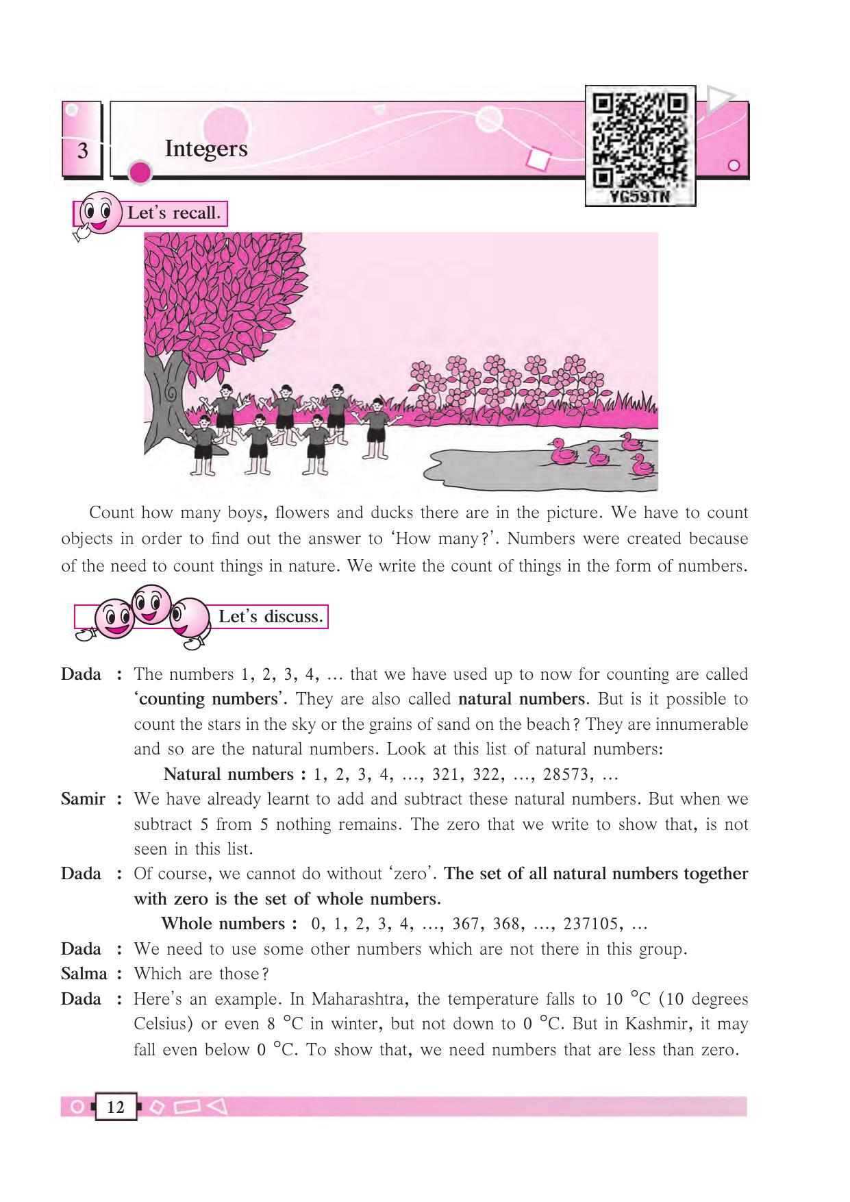 Maharashtra Board Class 6 Maths Textbook - Page 22