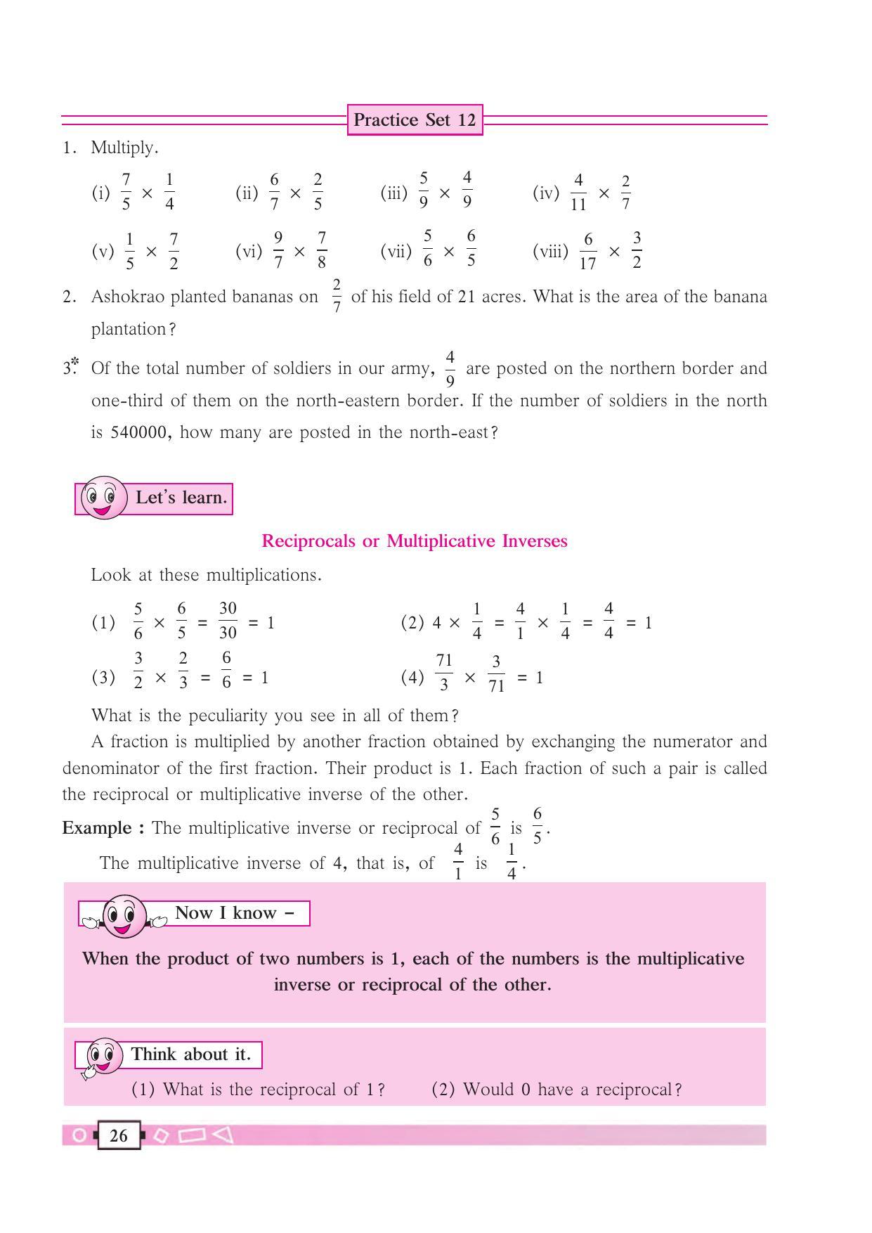 Maharashtra Board Class 6 Maths Textbook - Page 36