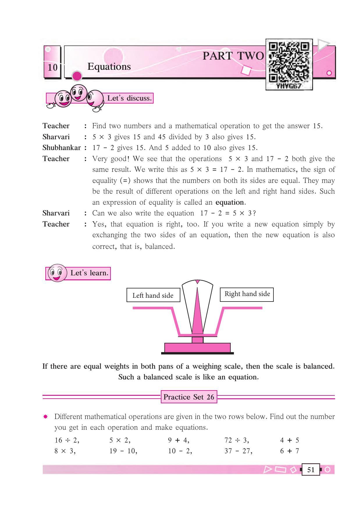 Maharashtra Board Class 6 Maths Textbook - Page 61