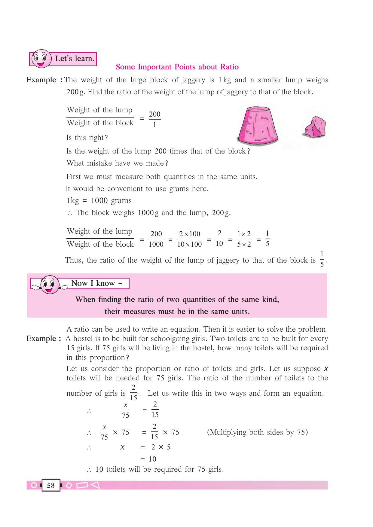 Maharashtra Board Class 6 Maths Textbook - Page 68