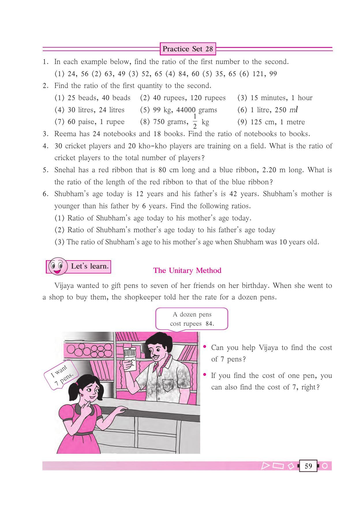 Maharashtra Board Class 6 Maths Textbook - Page 69