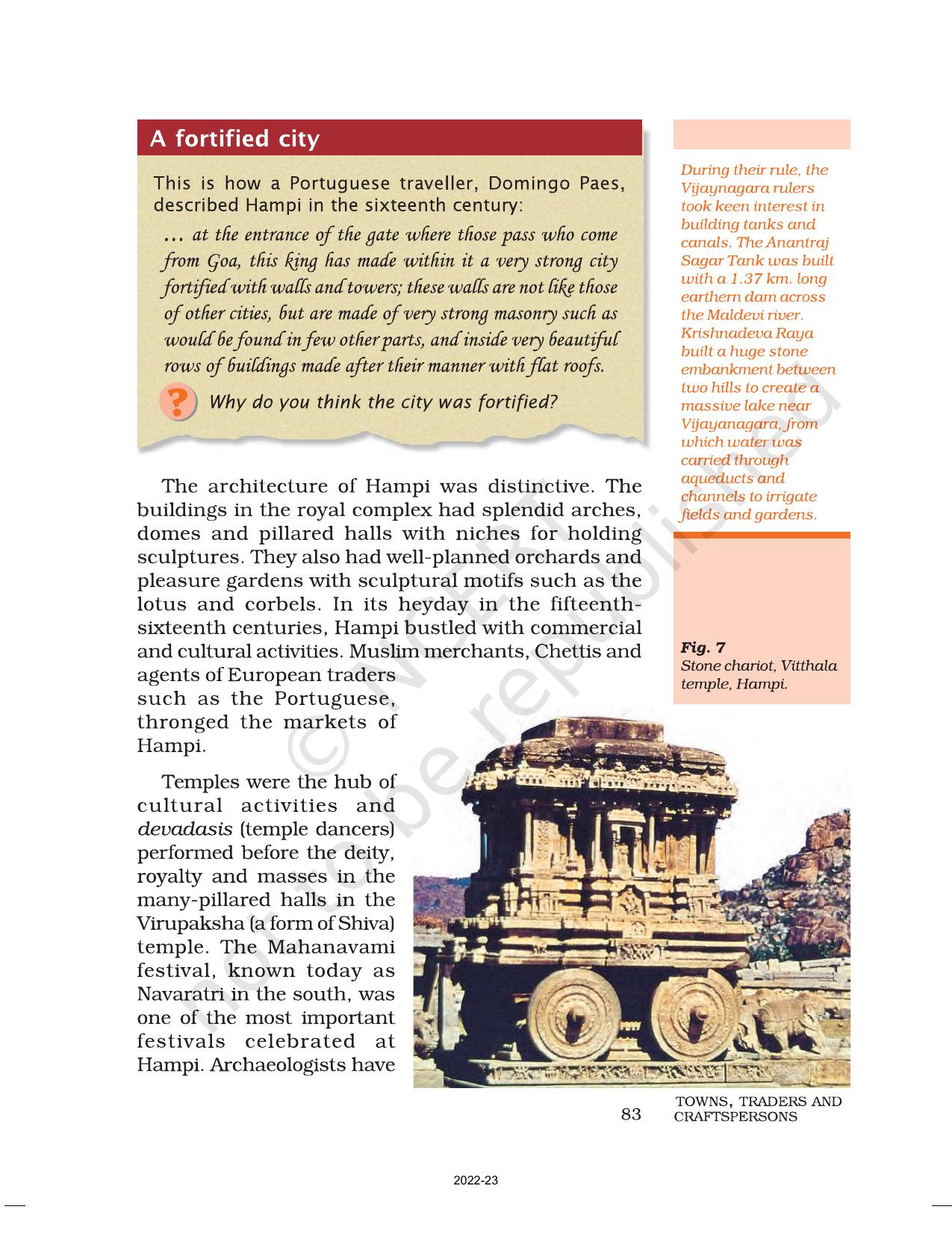 NCERT Book for Class 7 Social Science(History): Chapter 6-Towns Traders and Craft-persons - Page 9
