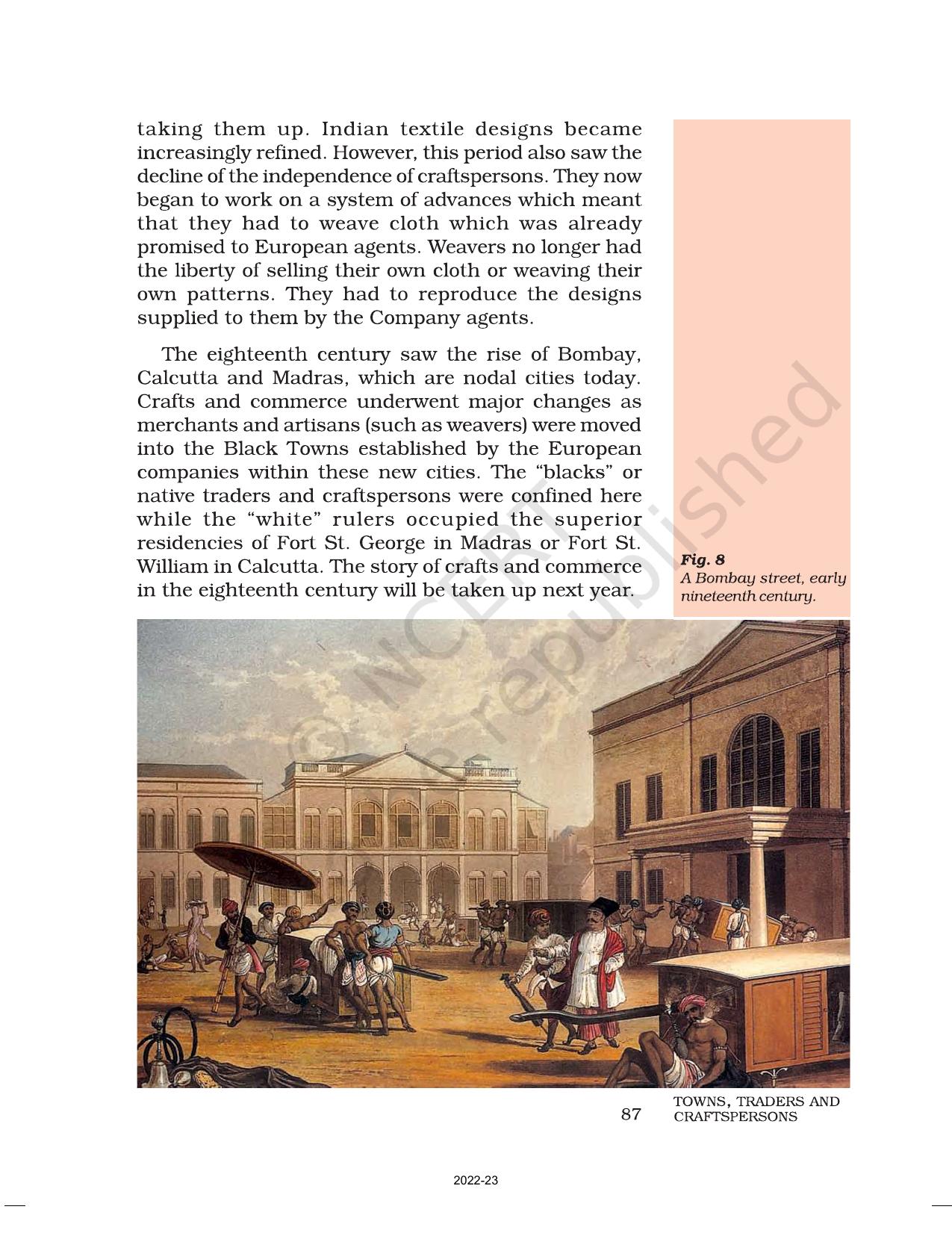 NCERT Book for Class 7 Social Science(History): Chapter 6-Towns Traders and Craft-persons - Page 13