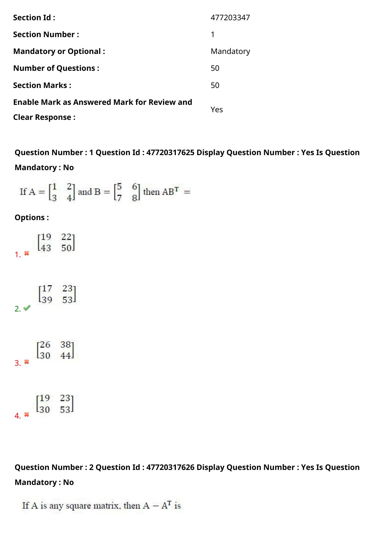 AP ECET 2021 - Agricultural Engineering Question Paper With Preliminary Keys Shift1 - Page 2