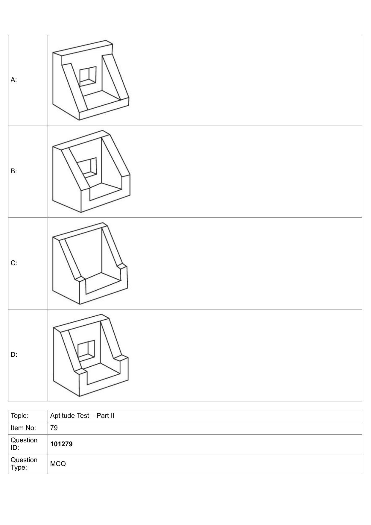 JEE Mains 2022: B.Arch Assamese (Shift 1) 30-07-2022 Question Paper - Page 51