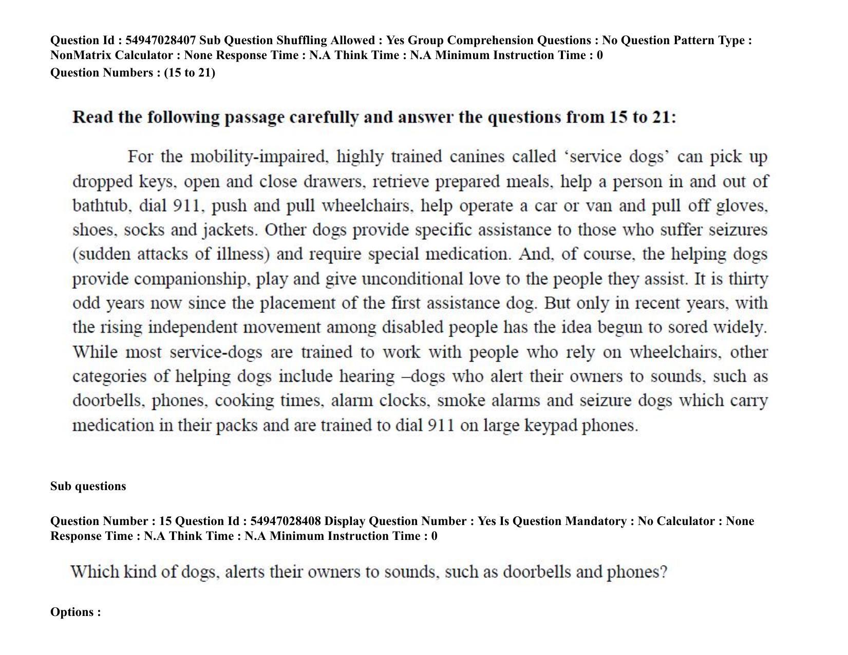 AP RCET 2022: Performing Arts(Dance, Drama & Theatre) - 19-10-2022 (Wednesday) Session-I Question Paper With keys - Page 13