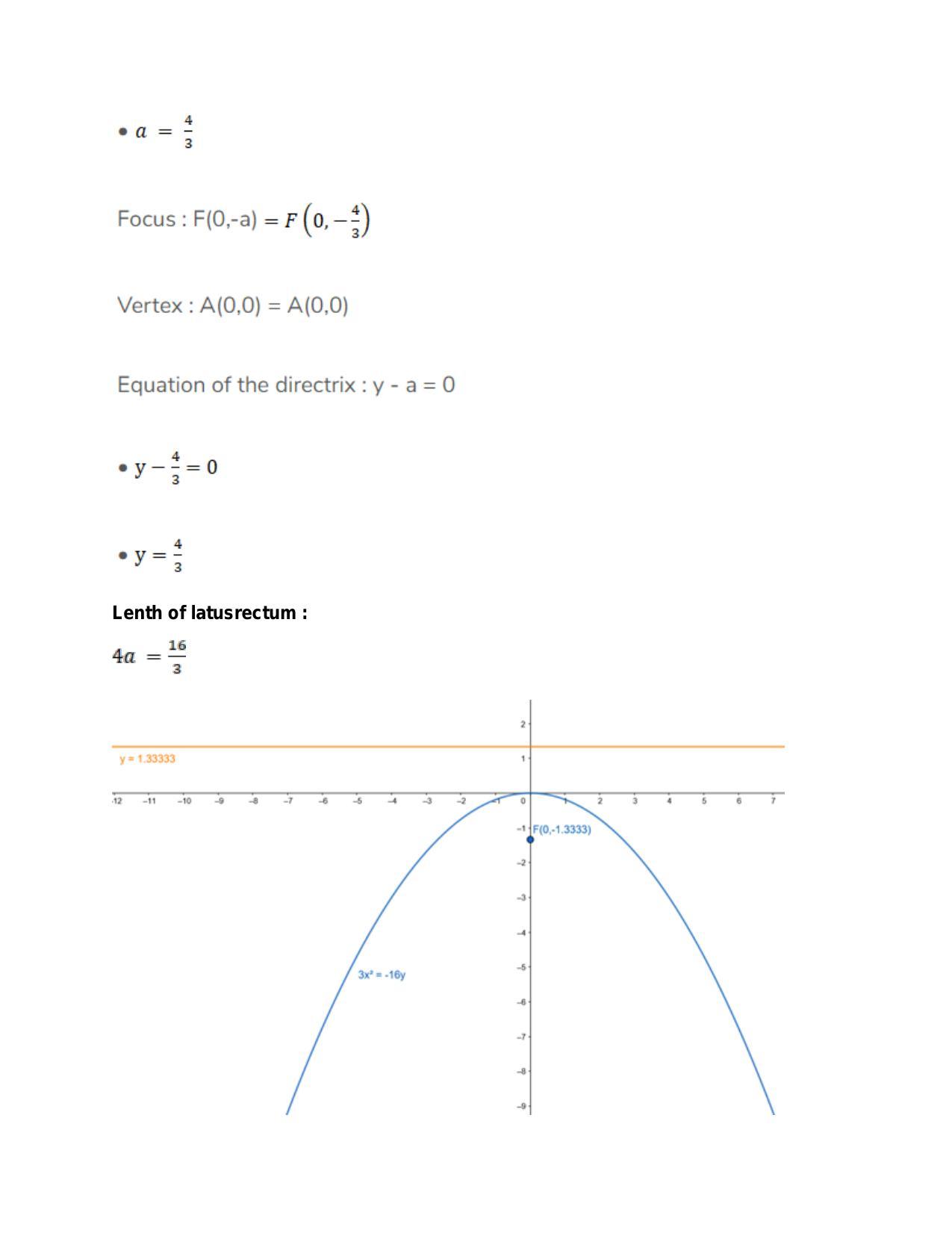 Chapter 22: Parabola: RS Aggarwal Class 11 Solutions - Page 16